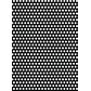 Polka24-White/Black 7mm