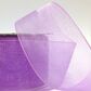 38mm Lilac Organza Ribbon